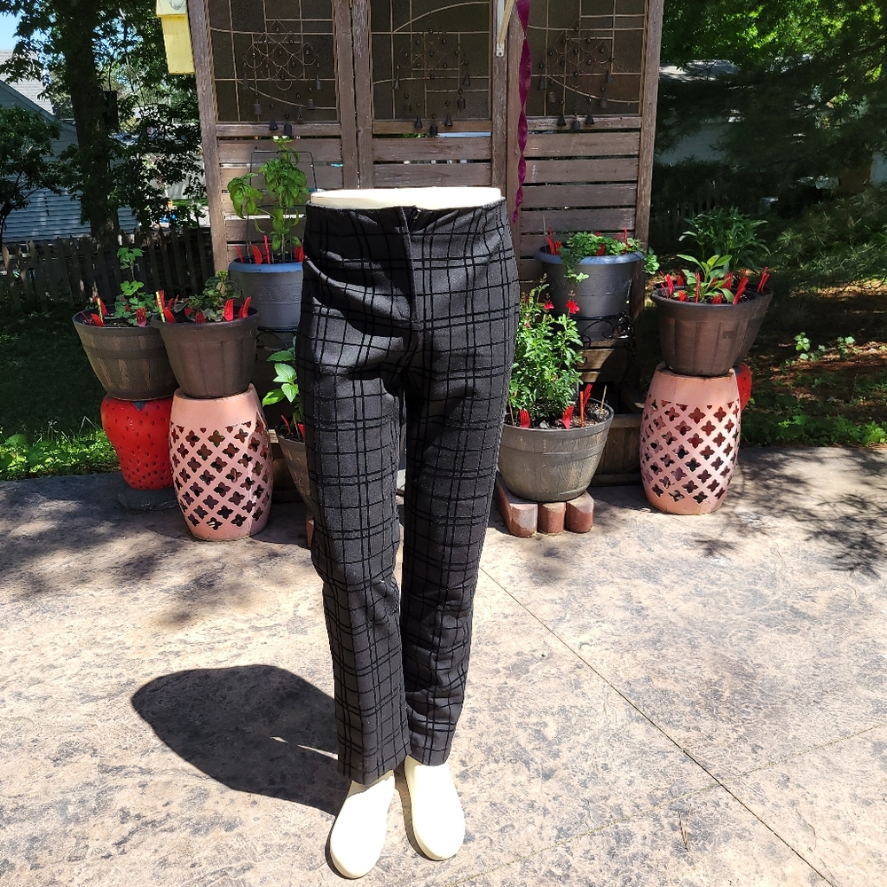 Talbott pants with velvet stripes